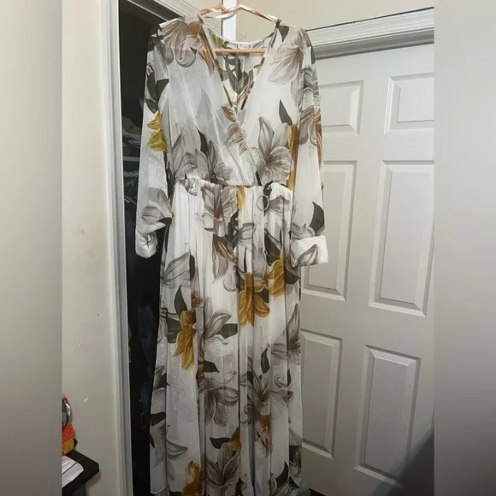 COPY - Alexa B Nites Elegant White Dress
